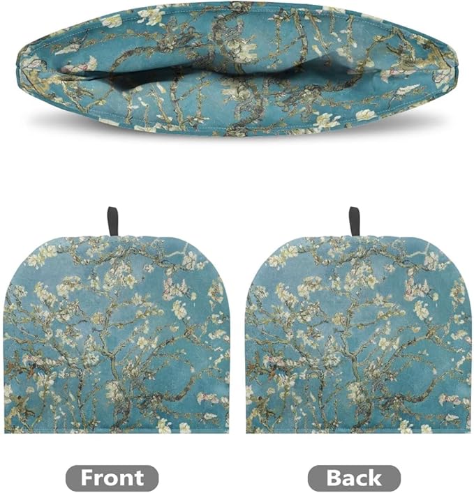 Blossoming Almond Tree Teapot Cover Tea Cozy for Teapot Insulated Kitchen Accessory Tea Pot Cozy for Keeping Warm Brown Home Decor