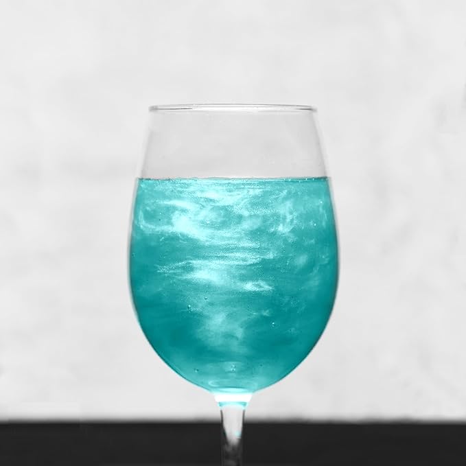 Luster Dust - Turquoise (4g 1x Jar) | Edible Vegan Dust & Paint for Cake Decorating, Ice Cream, Desserts, Cocktails and Beverages by Bakell