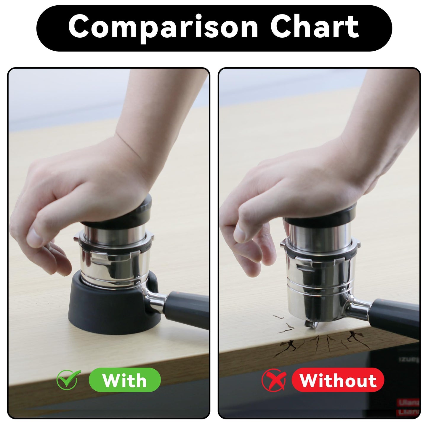 Portafilter Holder for Ninja Espresso Machine, Espresso Tamping Station