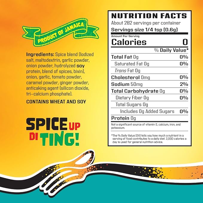 Spur Tree Brown Stew Fish Seasoning ??Dried Spices Mix to Experience Authentic Jamaican Cuisine ??All-in-one Seasoning Blend (6 oz)