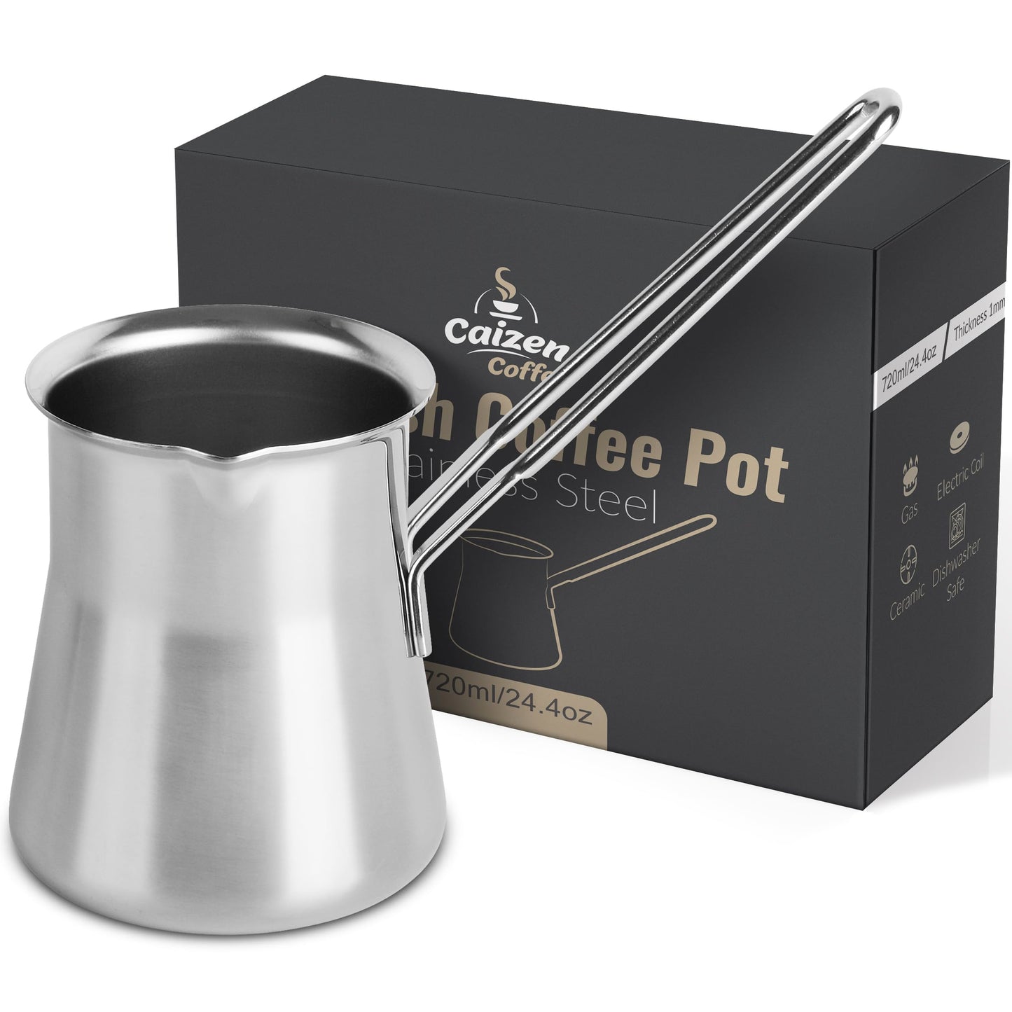 Turkish Coffee Pot, 24oz