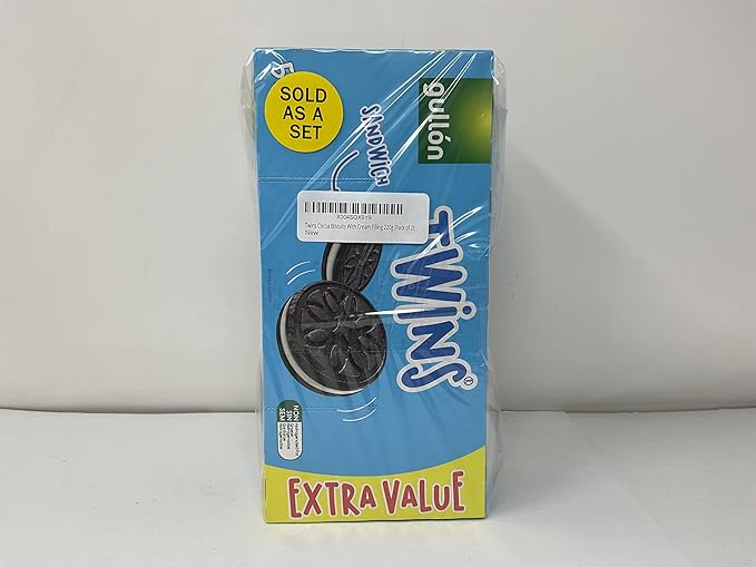 Gullon Twins Creme Sandwich Cookies 220g (Pack of 2)