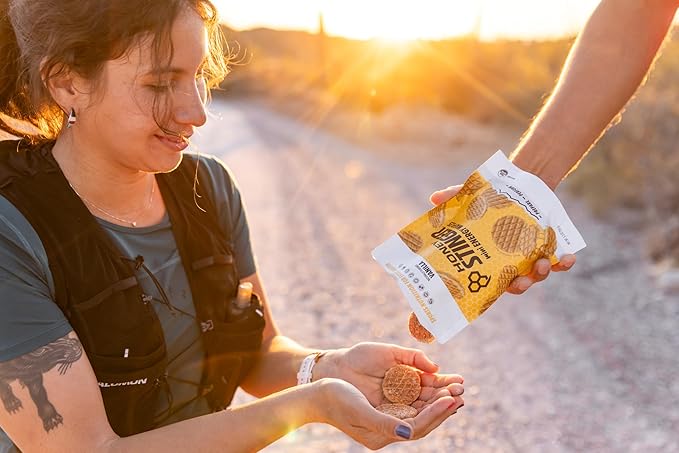 Honey Stinger Organic Mini Vanilla Waffles, Energy Stroopwafel for Exercise, Endurance and Performance, Sports Nutrition for Home & Gym, Pre and Post Workout, 1 Bag, 5.3 Ounce