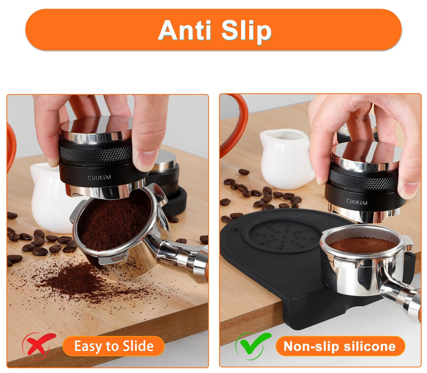 Minimalist Silicone Espresso Tamping Mat for Home Baristas