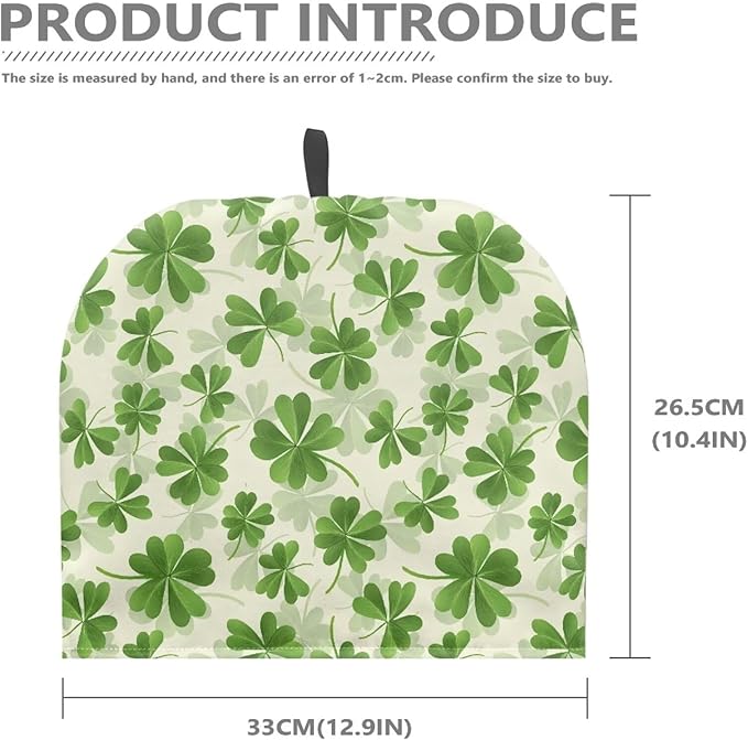 Hudotybom St Patrick Day Tea Cozy for Teapot - Insulated Large Cover to Keep Warm - Machine Washable Coffee Pot Cloth Cover - St Patrick Day Decorations