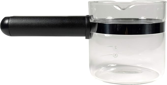 Univen 4 Cup Glass Espresso Coffee Carafe Compatible with Mr. Coffee, Krups, Salton, DeLonghi, Imusa, etc