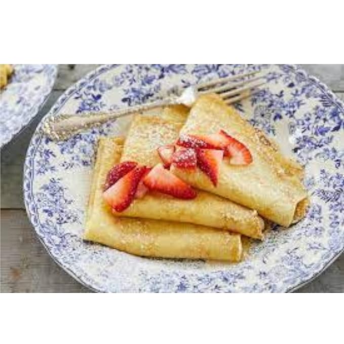 My Favorite Crepe Mix Traditional French Style - Quick Pantry Staples for Crepe Maker - Gourmet French Crepes Mix with Unbleached Wheat Flour & Nonfat Milk - French Pancakes Mix Collection (24 oz)