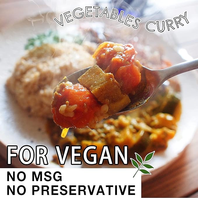 YAMASAN KYOTO UJI Japanese Vegan Curry Powder【Mild Taste】, Gluten-Free, No MSG and Preservatives, For 4-5DISHES, Made in Japan, 4.32oz(120g)