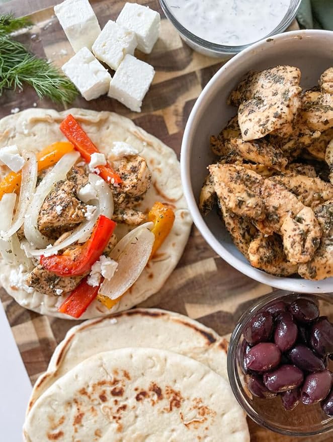Greek Town Chicken Gyro Seasoning | Greek Spice | All Purpose Chicken, Beef, Steak, Lamb, Seafood & More Seasoning | Authentic Mediterranean Blend,