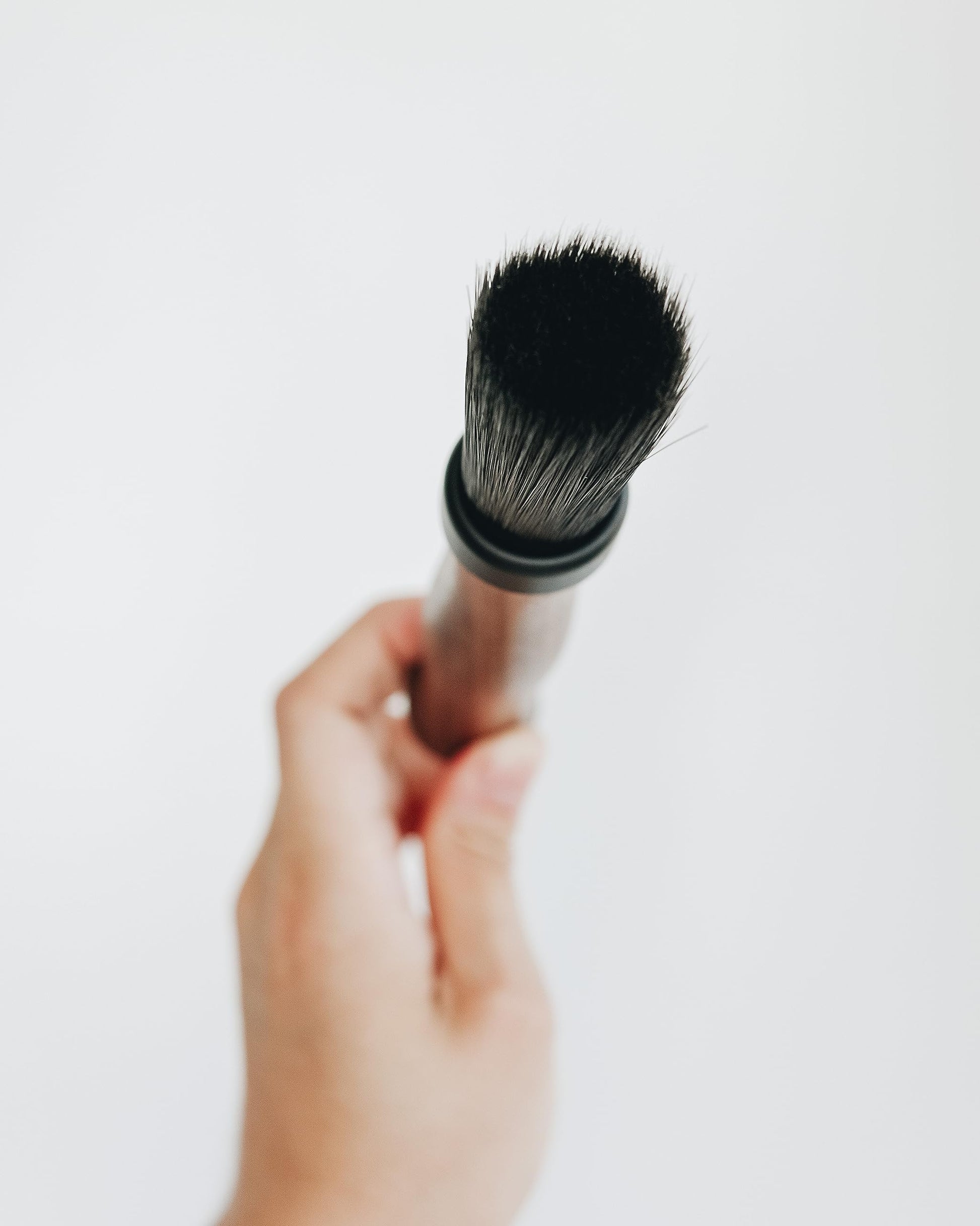 Normcore Barista Brush - Coffee Cleaning Brush - Genuine American Walnut Wood Handle Espresso Brush