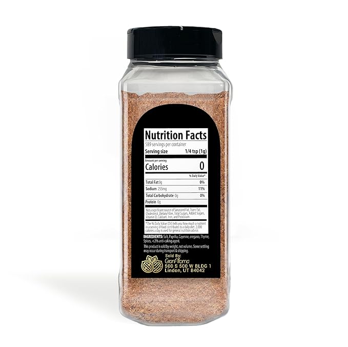 GranAroma Cajun Seasoning, Versatile Seasoning, Spicy & Flavorful, New Orlean's Style (20.8 Ounce)