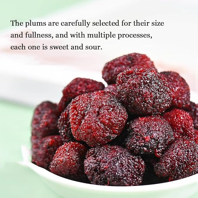 200g Dried Bayberry,Chinese Special Casual Snack,Combination of Sweet and Sour Flavor, Bayberr， 杨梅