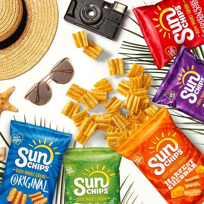 Sunchips Multigrain Chips Variety Pack, 40 Count