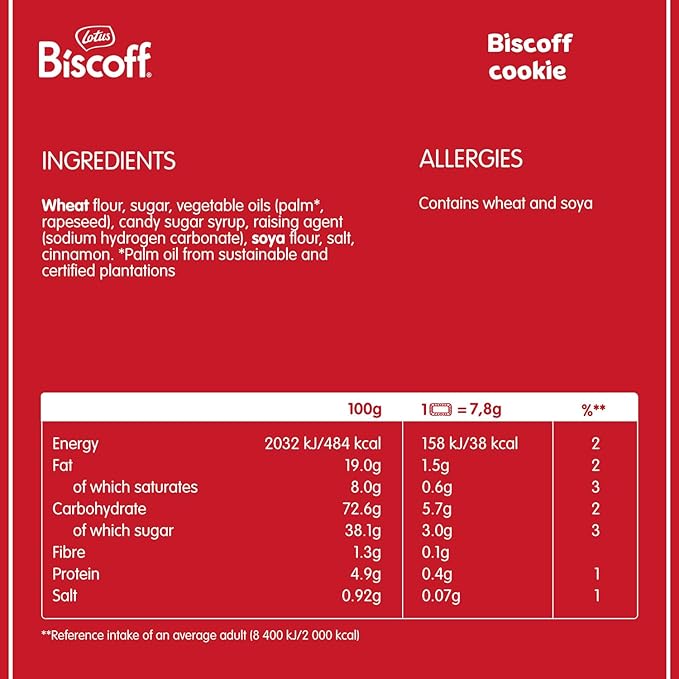 Lotus Biscoff Cookies – Caramelized Biscuit Cookies – 300 Cookies Individually Wrapped – Vegan,0.2 Ounce (Pack of 300)