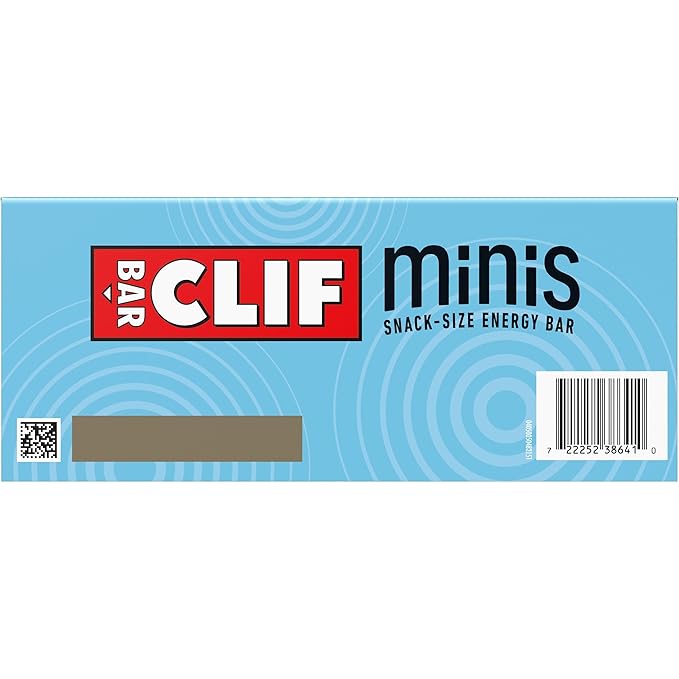 CLIF BAR Minis - White Chocolate Macadamia Nut Flavor - Made with Organic Oats - 4g Protein - Non-GMO - Plant Based - Snack-Size Energy Bars - 0.99 oz. (20 Pack)