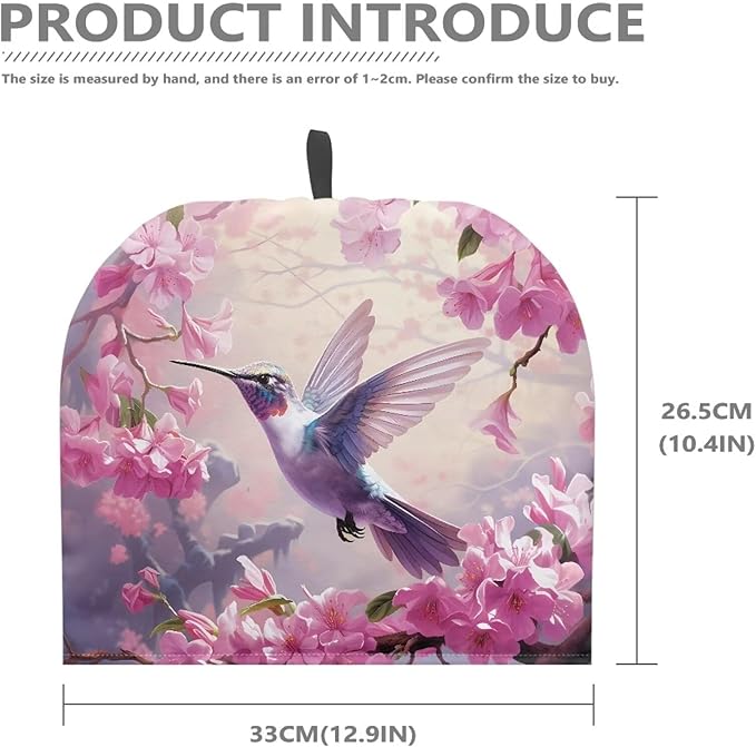Flower Tea Cozy for Teapot Insulated Hummingbird Tea Cozies Covers for Home Decor Tea Pot Cozy for Keeping Warm Tea Cozies Table Hotel Tea Party Restaurant