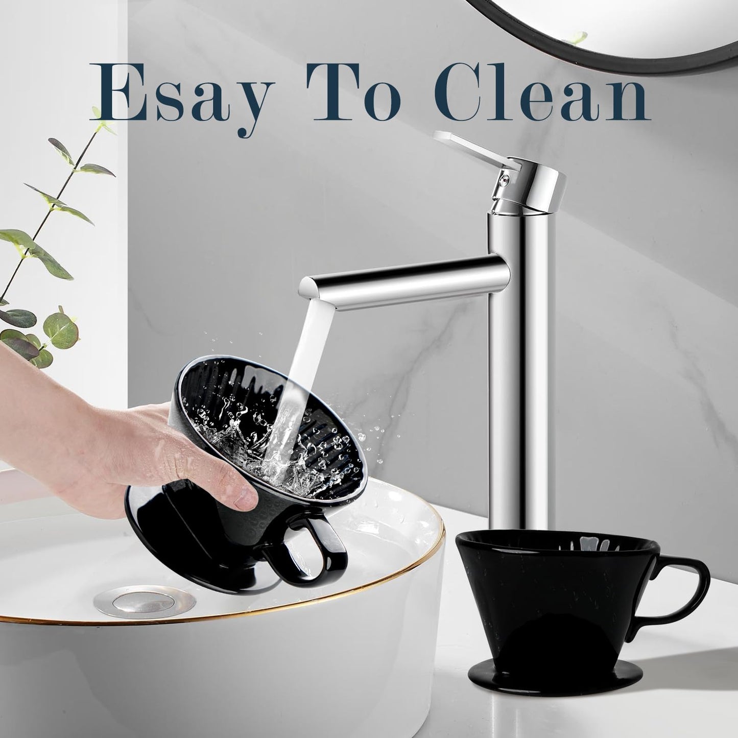 hailanbao Handmade Pour Over Ceramic Coffee Dripper