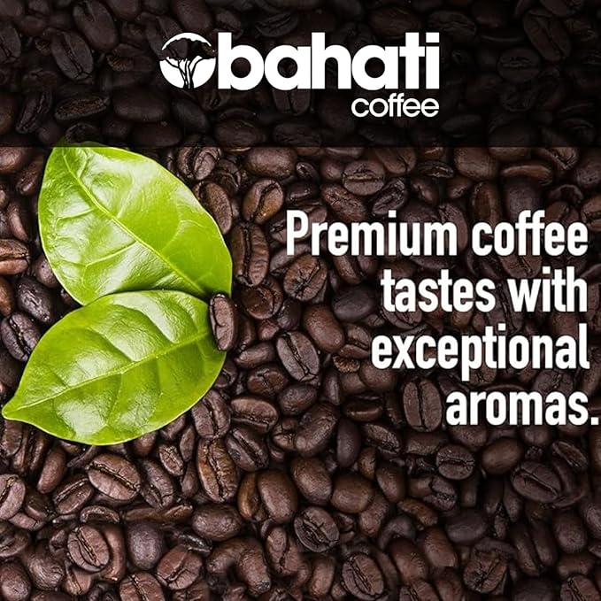 Kenya AA Grade Roasted Arabica Coffee Beans from Great Rift Valley - 100% Pure Arabica Coffee Roasted Beans (Medium Roast Whole Beans, 340 g)