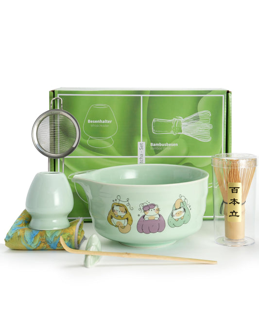 ZhaoABao Bamboo Matcha Set – Green
