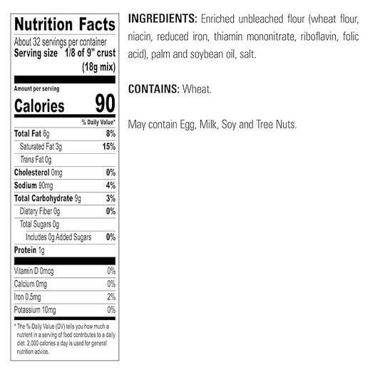 Krusteaz Traditional Light & Flaky Pie Crust Mix, 20 Ounce (Pack of 6)