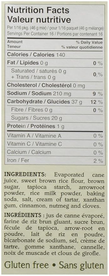 Namaste Foods Spice Cake Mix - 26 oz
