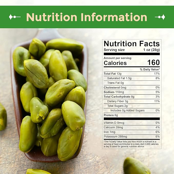 Sincerely Nuts Pistachios Roasted and Unsalted Kernels No Shell, No Salt Healthy Snacks for Kids and Adults Shelled Convenient Snack Low Sodium, Vegan, Kosher Gluten Free 3 LB Bag