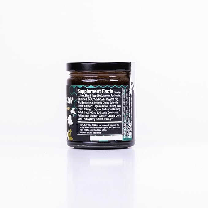 North Spore 'Earth Nectar' Mushroom Infused Wildflower Honey