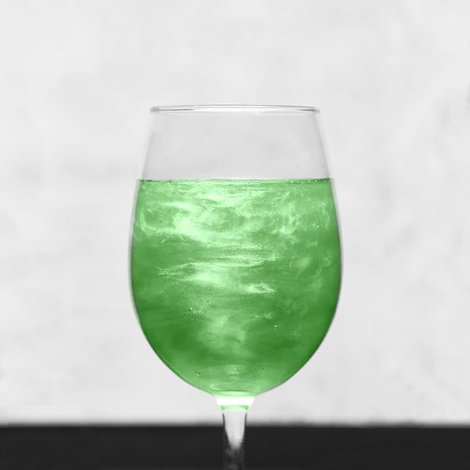 Luster Dust - Leaf Green (4g 1x Jar) | Edible Vegan Dust & Paint for Cake Decorating, Ice Cream, Desserts, Cocktails and Beverages by Bakell
