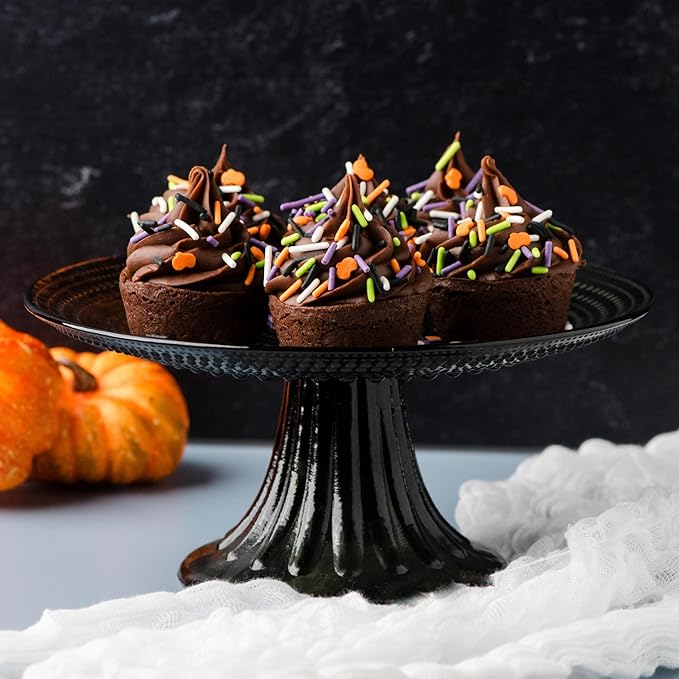 Sweets Indeed Bulk Halloween Sprinklefetti Mix ??1.2 lb Jar | Edible Sprinkles in Orange, Purple, Green, White & Black | Bulk Sprinkle Mix for Cookies, Cupcakes, Cakes & Party Desserts