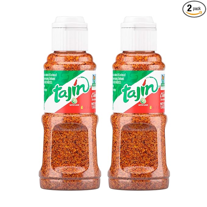 Tajín Clásico Seasoning, Mini Tajín Mexican Seasoning 1.6 oz (Pack of 2)