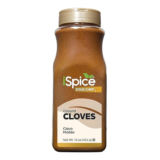 iSpice | Cloves Ground | 16 oz | Bulk Size | Gourmet Spice | Kosher
