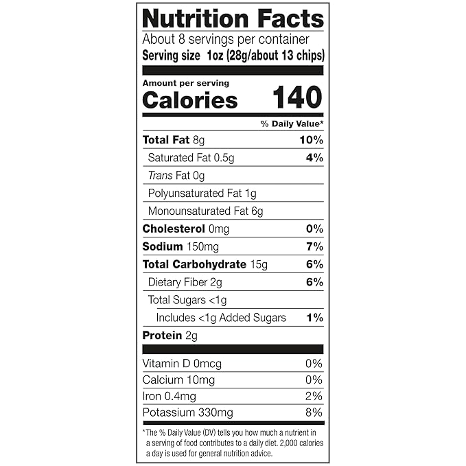 Kettle Brand Potato Chips Parmesan Garlic Kettle Chips, 7.5 Oz (Pack of 2)