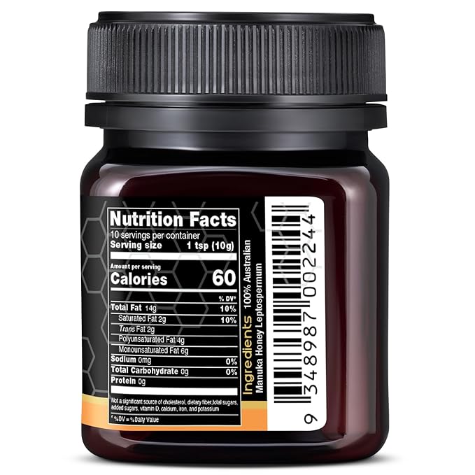 Nature’s Gold Raw Manuka Honey, MGO 829+ | Authentic MGO, Australian Honey, Non-GMO, 100% Pure Genuine Traceable from Hive to Home