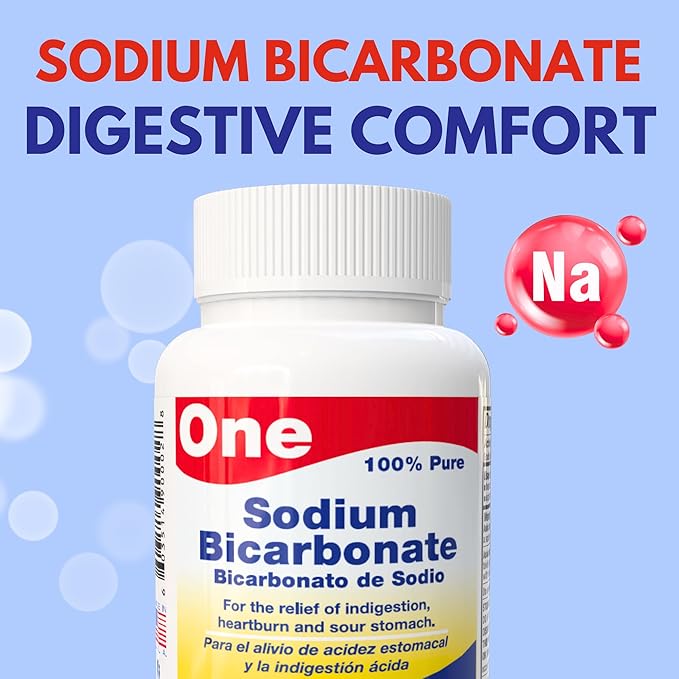 Arymar Pure Sodium Bicarbonate Powder, Natural Baking Soda for Cooking, Cleaning, Personal Care, and Pools, Food Grade, Aluminum-Free, 8 Oz (Pack of 2)