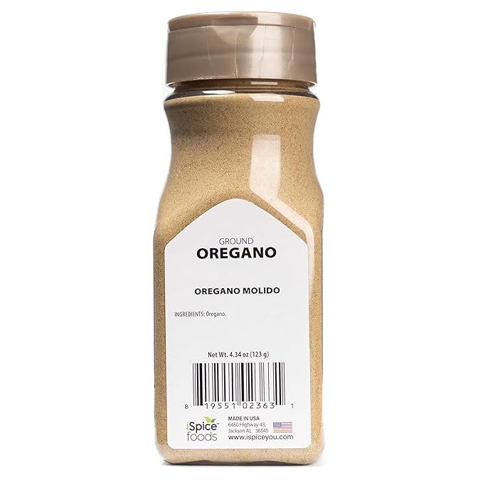 iSpice -RICH GROUND OREGANO Variation 4.3oz (123g)