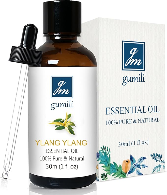Ylang Ylang Essential Oil 1 Oz ??100% Pure & Natural Ylang Ylang Oil for Skin, Aromatherapy, Massage & Relaxation ??30ml