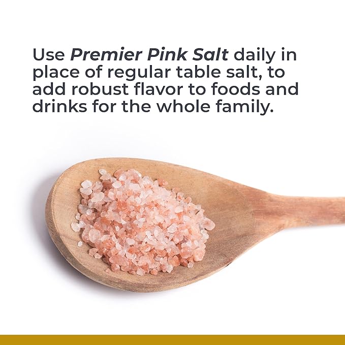 Premier Research Labs Pink Salt ??Hawaiian Red Alaea Sea Salt Blend for Food, Cooking, and Eating ??Flaky, Unrefined, and Additive-Free, 12 oz