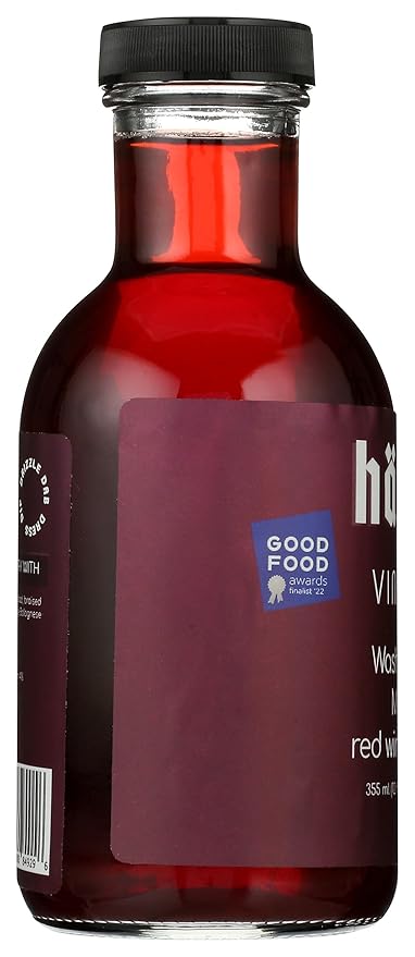 Haxan Ferments Washington Merlot Red Wine Vinegar 12 Fl Oz ??Unpasteurized, Living Vinegar ??Made with Columbia Valley Merlot ??Perfect for Tomato Sauce, Greek Salads, Braising