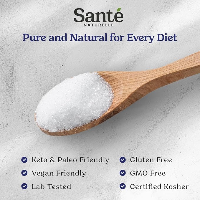 Sante French Fine Ground Sea Salt Shaker - 8 oz. Salt From the Celtic Sea, Unrefined French Sea Salt Organic, Rich in 82+ Minerals, 100% Natural & Hand Harvested