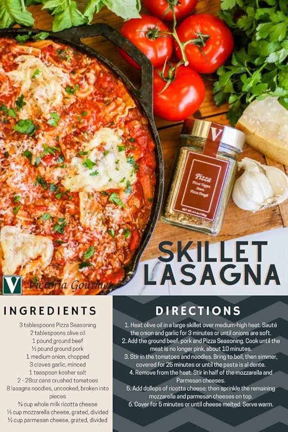 Pizza Seasoning 4.4 oz. Jar (Pack of 2) Sprinkle it on any pizza or add to your favorite sauce, bruschetta or bread recipe. Enjoy the taste of Italy in every sprinkle!