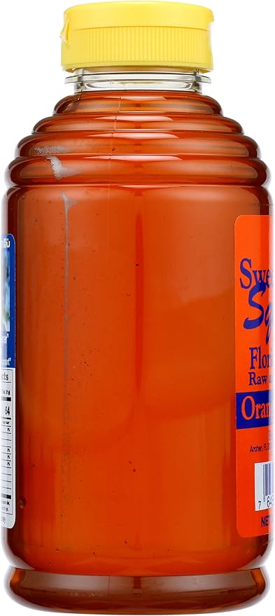 Buzzn Bee Raw Florida Honey - Unpasteurized and Unfiltered (Orange Blossom, 1.5 Pound)