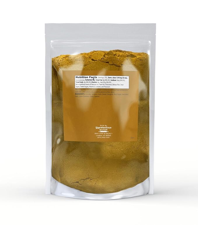 Unpretentious Curry Powder (1 lb), Add to Dressings & Marinades, Culinary Blend of Spice for Soups, Stews, Sauces