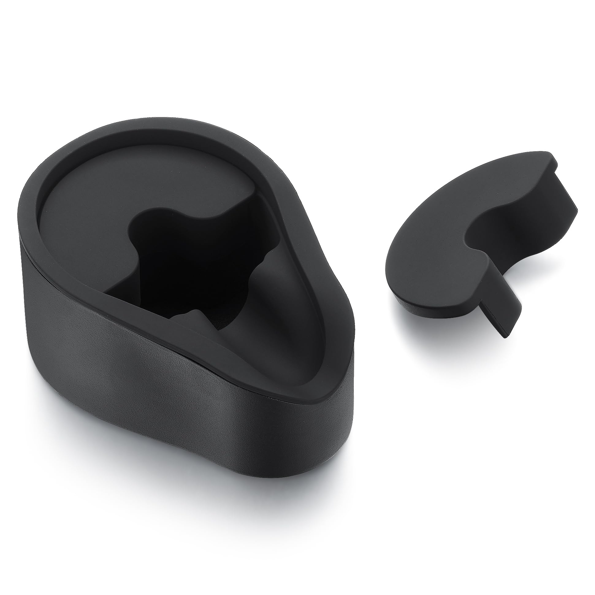 Normcore Portafilter Holder, Portafilter Tamping Station, 304 Stainless Steel With Silicon Espresso
