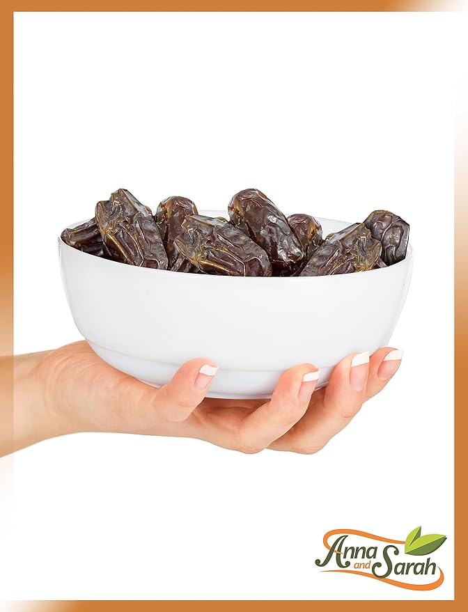 Anna and Sarah Fancy Medjool Dates in Resealable Bag, 1 Lb