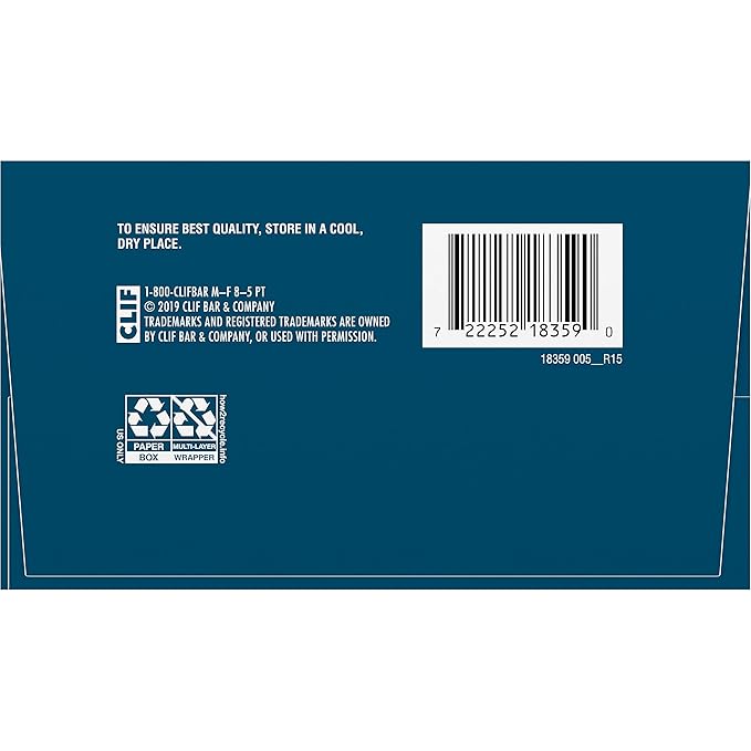 CLIF BUILDERS Protein Bars - Chocolate Mint Flavor - 20g Plant Based Protein - Gluten Free - Non-GMO - Low Glycemic - No Artificial Sweeteners - Value Pack, 2.4 oz. (12 Count)