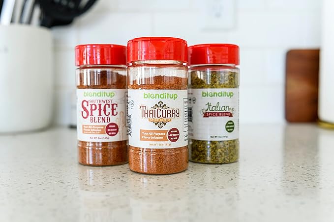 Southwest Thai ITalian Three Pack Spices | Healthy to Add to Any Dish | Low Sodium, No Gluten, No MSG, Vegan | 5 oz
