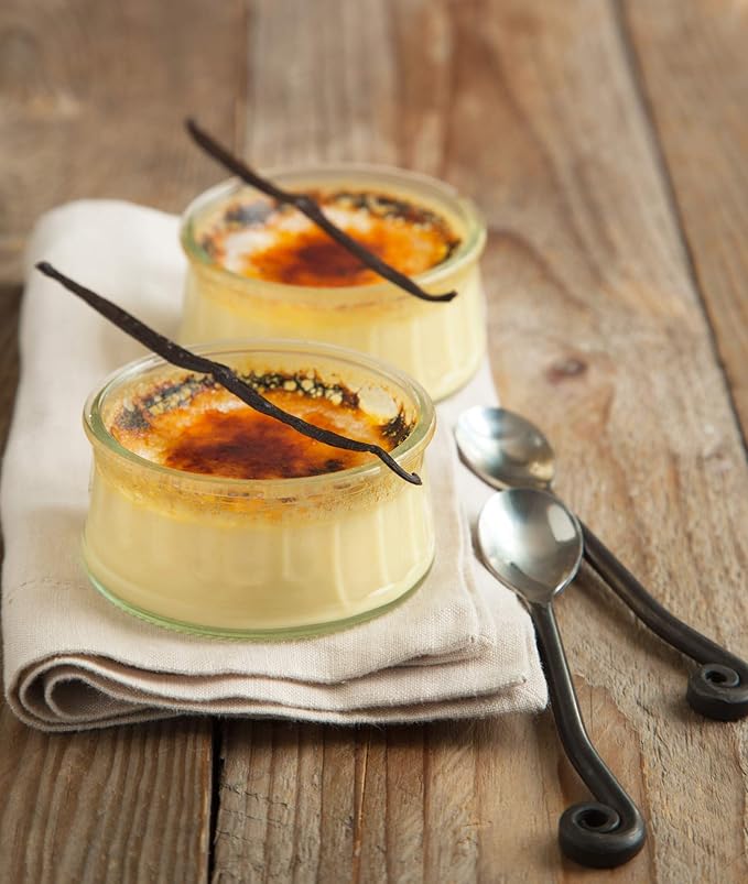 Caramel Crème Brûlée Cane Sugar | Artisanal Infused Sugar | 1:1 Replacement For Plain Sugar | All Natural, Non GMO | Gourmet Sweetener | Handmade in Small Batches | GLP-1 Friendly | Magnetic Tin | Gustus Vitae | #82
