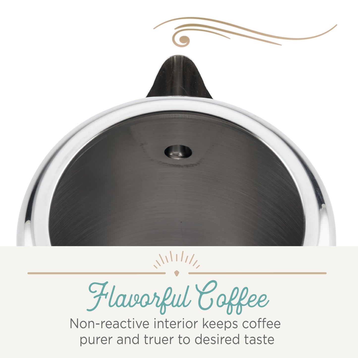 Farberware Classic Stainless Steel Yosemite 12-Cup Coffee Percolator, Percolator Coffee Pot