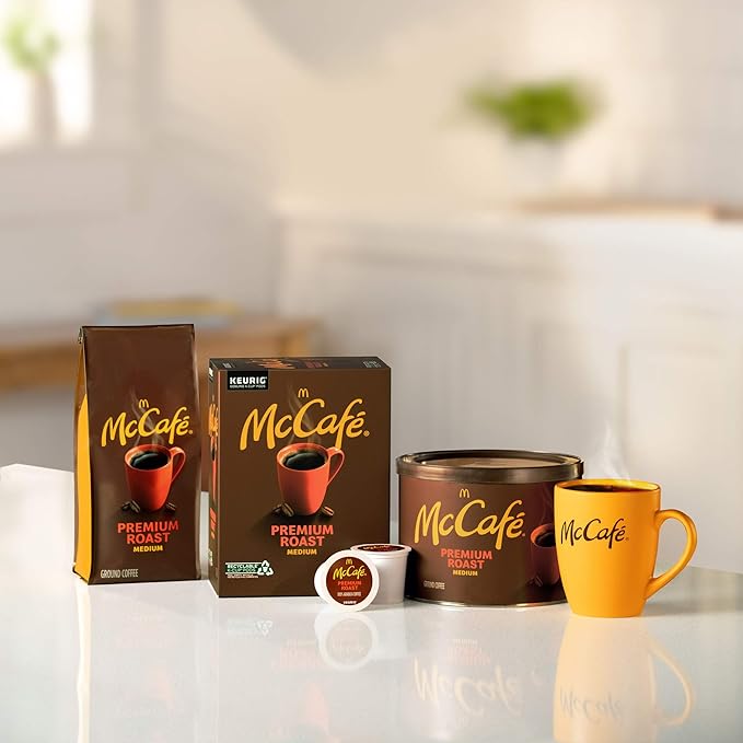 McCafe Premium Roast Coffee, Keurig Single Serve K-Cup Pods, Medium Roast, 96 Count