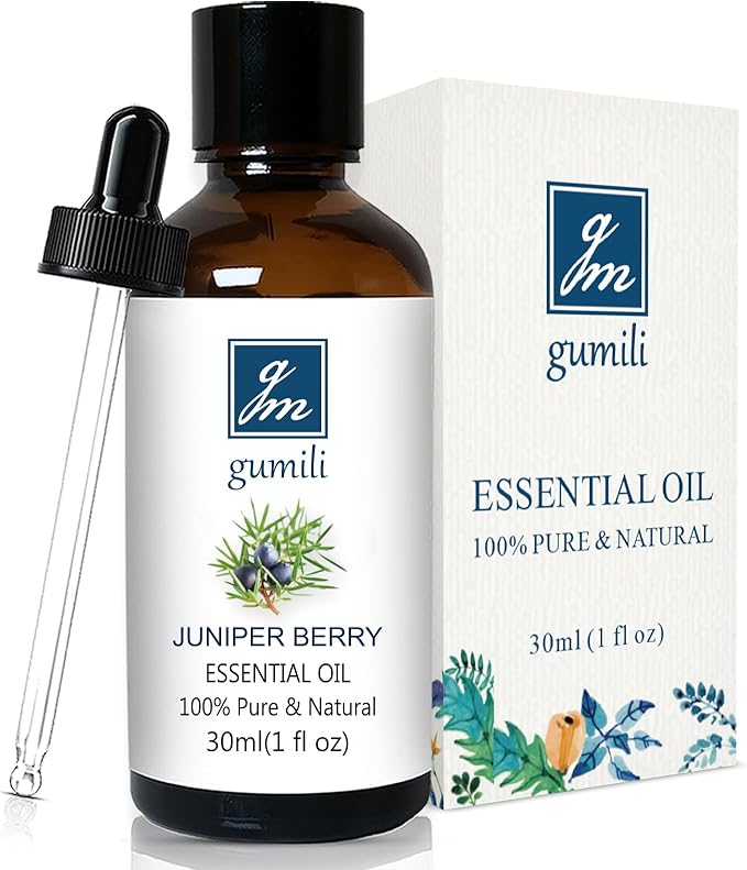 Juniper Berry Essential Oil 1 Oz ??100% Pure Natural Juniper Berry Oil for Diffuser, Massage, DIY Blends & Personal Care, Fresh Crisp Aroma